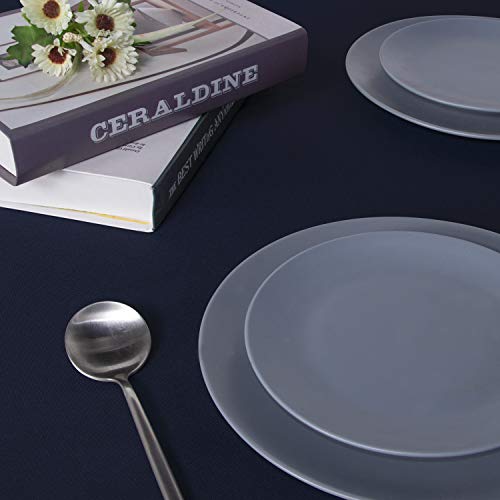 image for sancua Square Tablecloth - 60 x 60 Inch - Water Resistant Spill Proof 