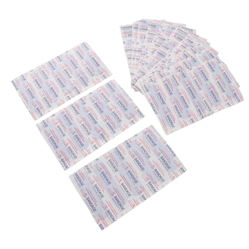 Vendas Detectables de Metal Azul, 100 Tiritas Impermeables, Tiritas Detectables Azules de Alta Visibilidad para Servicio de Alimentos