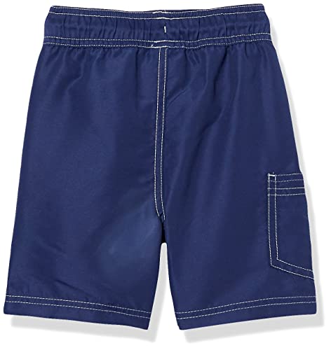 Nautica Boys' Swim Trunk With Upf 50+ Sun Protection, Side Stripe J Navy, 18-20 #TOP4