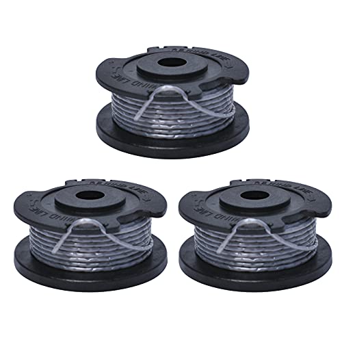 F016800569 Strimmer Spool and Line Compatible with Bosch EasyGrassCut ART 23 SL 26 SL Replace F016800385 F016800569 by Poweka Pack of 3