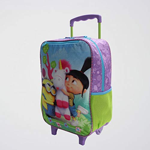 Mochila com Rodinha 16 Minions Fluffadelic - Xeryus