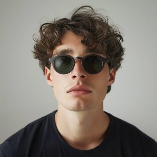 Image of LONDON MOLE Graduate sunglasses | Cool round panto shaped glasses | Men's Women's Unisex | Spring hinges