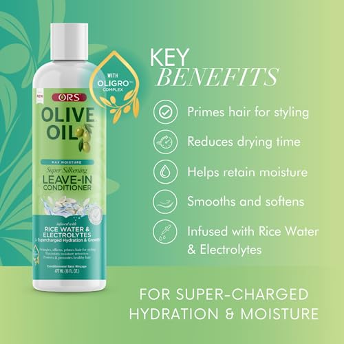 Ors 21020 Hair Olive Oil Conditioner Leave-In Super Silkening 16 Ounce thumb #1