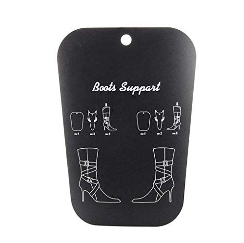 ericotry 2Pair (4PCS) Boot Shaper Form Inserts Multifunction Thicken Automatic Support Shape Shoe Tree Tall Short Boot Shaper Knee High Shoes Boot Holder Hanger (14\" Height) - Thumbnail 7