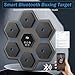 Music Boxing Machine, Interactive Punching Trainer with Boxing Gloves, Electronic Workout Equipment Target for Home Gym,9 Modes & 9 Speeds