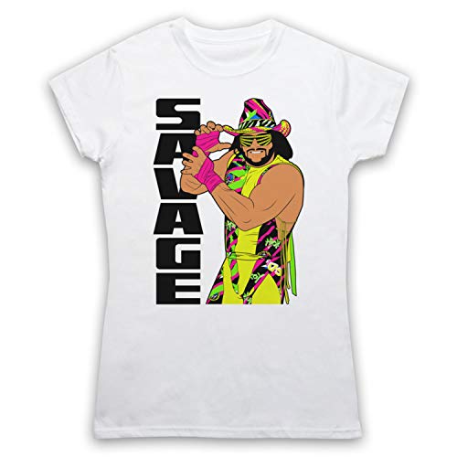 T-shirt Macho Man Savage pour femmes illustration catch iconique