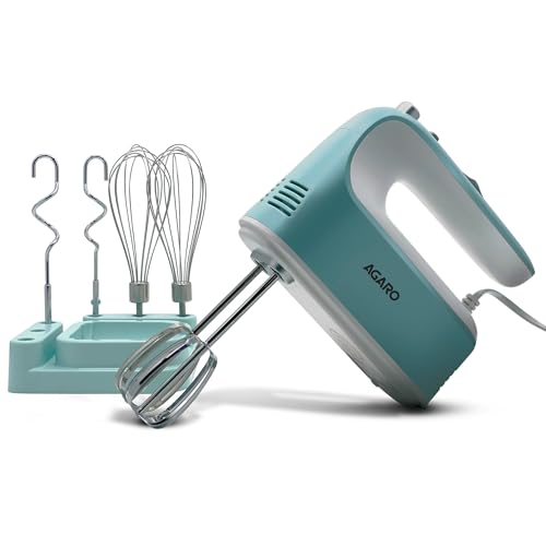AGARO Regency Hand Mixer, Hand Mixer Blender, Detachable Beaters ...