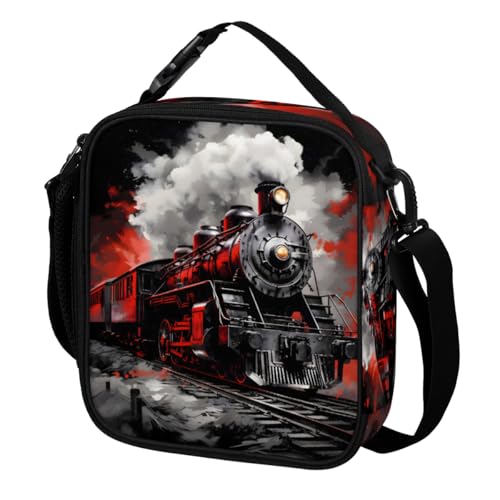 Steam Engine Insulated Lunch Box
