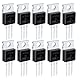 Innfeeltech 10 Stück MOSFET-Transistoren IRF9540N 23A 100V Feldeffektröhren P-Kanal To-220 Leistungs-MOSFET Feldeffekttransistor Gleichrichter