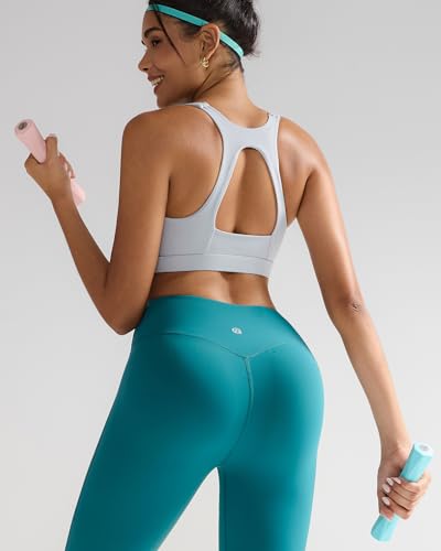 Image of RUNNING GIRL Sports Bras for Women High Support,Racerback Supportive Molded Cup Sports Bra with Sewn in Pads