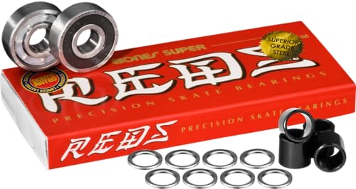 Bearings 8 Pk W/spacers & Washers Bundle