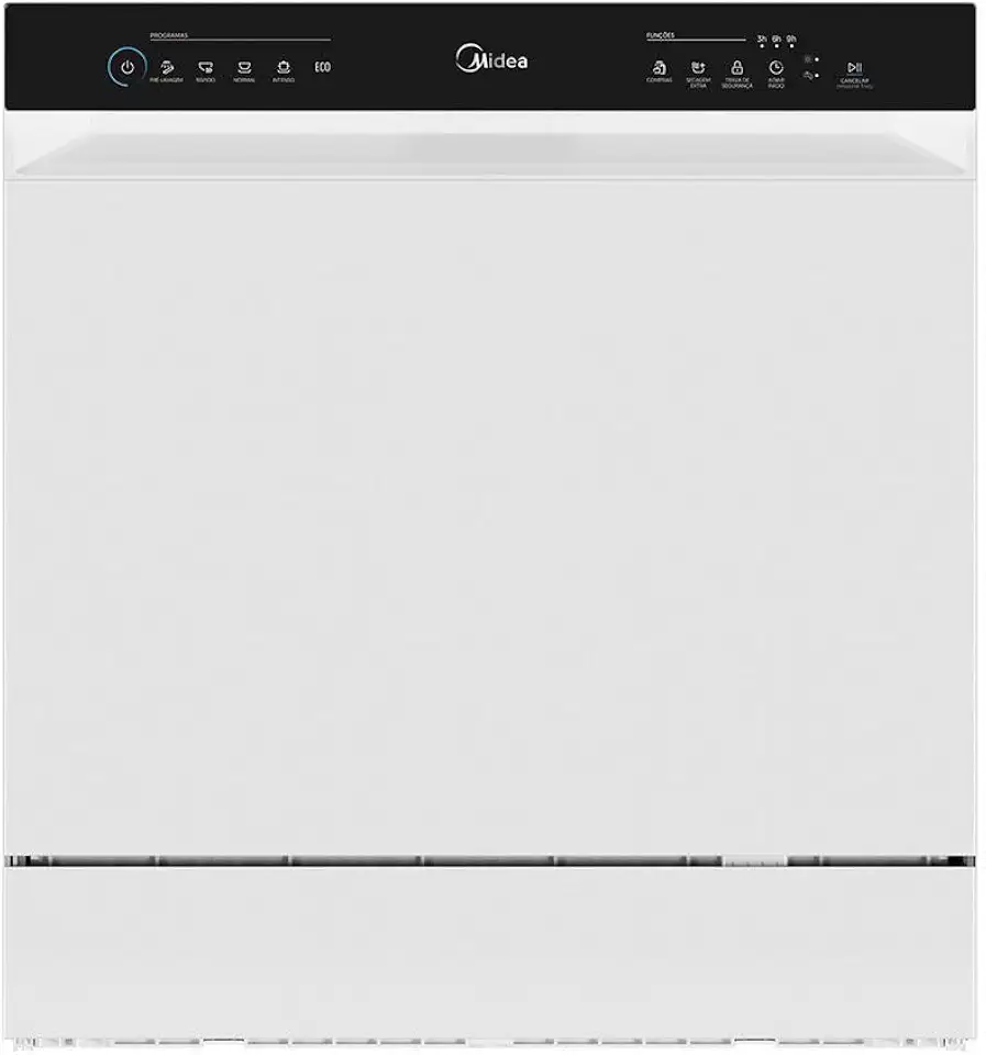 Lava Louças 8 Serviços Branco Touch Plus Midea 127V