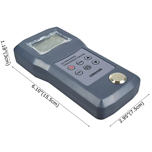 Medidor de espesor portátil digital ultrasónico para metales con rango de medición 0.04"-9.64" miniatura 2