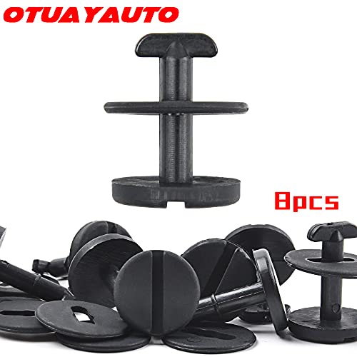 OTUAYAUTO 8PCS BMW Floor Mat Clips - Replacement for BMW 3 5 7 E36 E46 E38 E39 - OEM# 82119410191