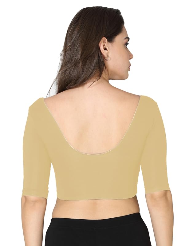 Image of VSTAR Deep Neck Comfy Blouse