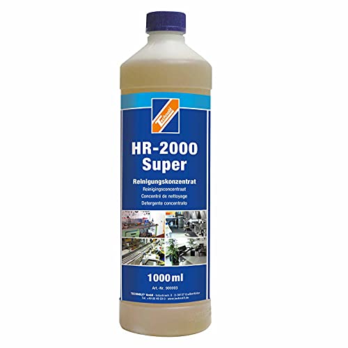TECHNOLIT HR-2000 Super Reinigungskonzentrat 1 Liter, Gastroreiniger, alkalisches Konzentrat, Fettreiniger, Küchenreiniger, für Lebensmittelbereich Cover