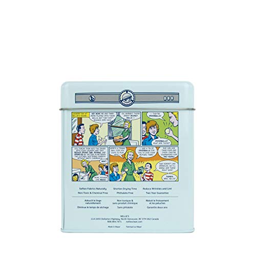 Nellie's Lamby Dryerballs - Made With 100% Pure New Zealand Wool - Use To Soften All Types Of Fabrics - Silent In Your Dryer & Long Lasting Use #TOP2