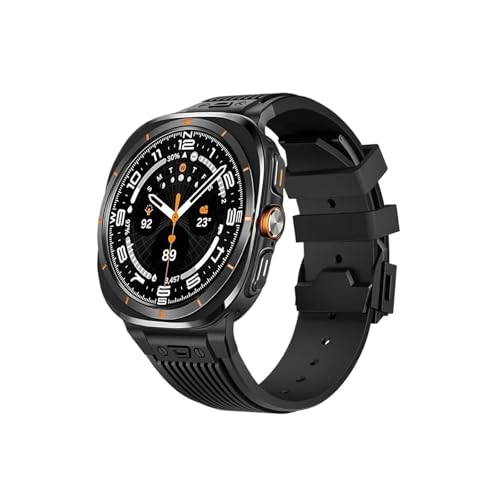 Bracelet de sport caoutchouc pour Samsung Galaxy Watch Ultra 47 mm montre homme 7 Ultra