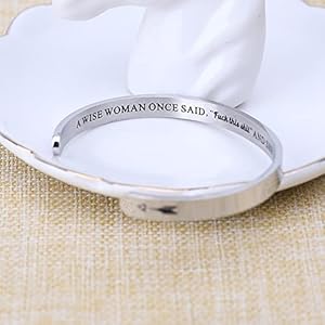 DUMBEN Hidden Message Bracelet Meaningful gifts for Women Great Friend Gifts Unique Friendship Jewelry Perfect Birthday Gifts for Women Freind BFF Sister