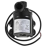 Outanaya Leistungsstarke Mikro Zirkulations Tauchpumpe mit Vierfach Gewinde Kompakte Abs Booster Wasserpumpe für Springbrunnen und Aquarien im Wasserkreislaufsystem