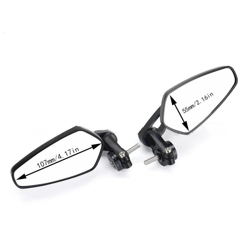 Amazon.co.jp: バイク用ミラー ハンドルバーエンドミラー にとって