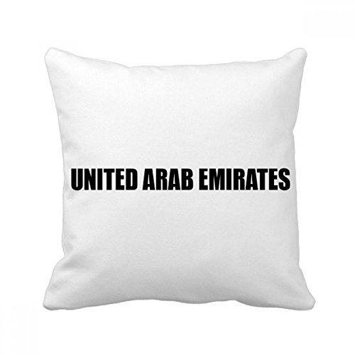 Coussin États-Unis Nom Arabe multicolore 40x40cm cadeau original déco maison - 2