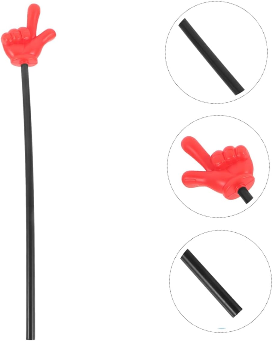 BESTonZON 2pcs Tricky Game Props Wedding Prank Hand Teacher Pointers for Classroom Teaching Tools Finger Pointers for Classroom for Party Pointing Stick Party