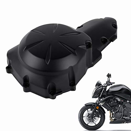 XMT-MOTOR Moteur Gauche Carter de Couvercle de Stator Adapté pour Kawasaki ER-6N 2009-2010 Ninja 650R 2009-2011 650 ABS 2014-2017
