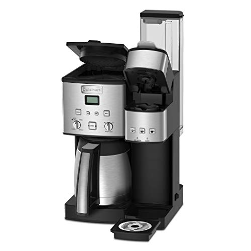Cuisinart Ss-20P1 10-Cup Thermal Coffeemaker And Single-Serve Brewer Coffee Center & Ss-20P1 10-Cup Thermal Coffeemaker And Single-Serve Brewer Coffee Center, Glass, Stainless Steel #TOP2