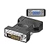 Price comparison product image Ligawo ® 6517012 DVI Male to VGA Female Cable Adapter for PC Monitor/TV Black