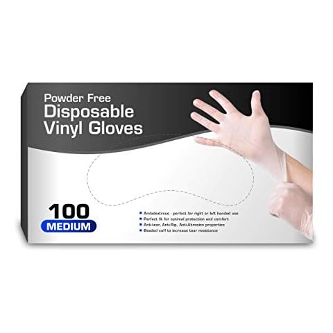 Chef's Star Vinyl Gloves (Medium) Cover