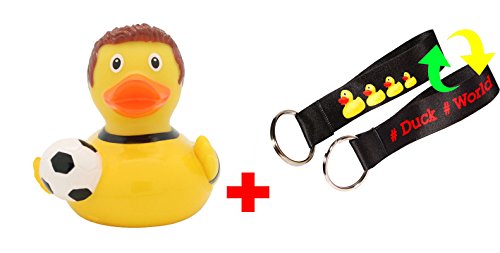 SET - LILALU® ANATRE DI GOMMA + #WORLD Portachiavi...