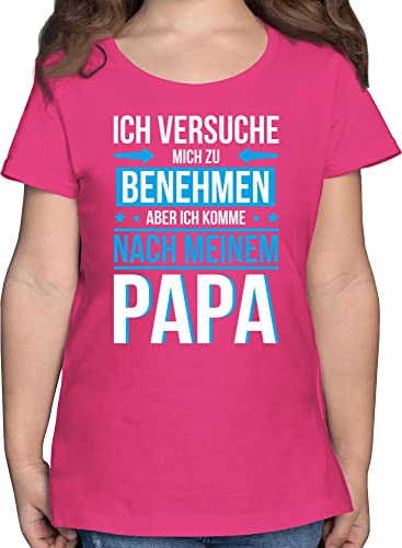 T-Shirt Mädchen - Statement Sprüche Kinder - Ich versuche Mich...