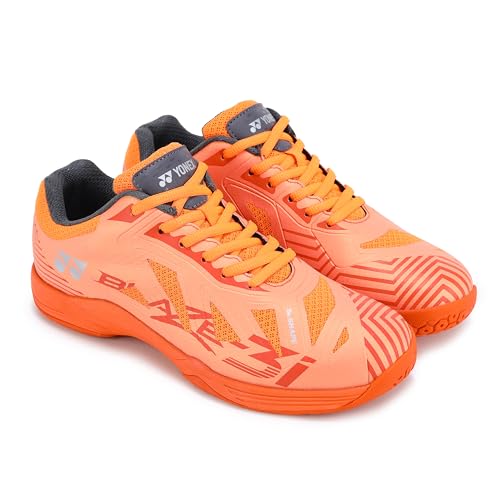 Image of YONEX Blaze 3I Badminton Shoes | Made in India | Ideal for Badminton,Squash,Table Tennis,Volleyball | Non-Marking Sole | TRU Cushion | Ergo Shape | Hexagrip