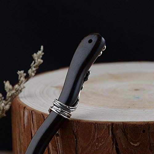 Baguettes à cheveux en bois de santal, un cadeau d'exception unique - 4