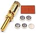OUERMAMA 1 Pcs Magic Autorotation Rotating Nut Off Bolt Screw Close Up Magic Gimmick Trick with Video Tutorial