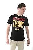 Premium Qualität T-Shirt Hotfuel Team Hotfuel T-Shirt. Alle Größen (S – 5 X L), Schwarz