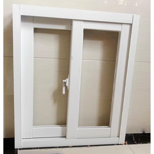 Aluminum Sliding Windows For Mobile Homes, Mobile Home Egress Window Replacement With Built-in Screen, Horizontal Sliding Basement Window For Small Garage Ventilation, Ideal For Harsh Climates(30x12in