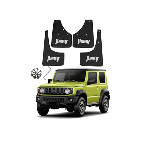 Bavettes Boue Suzuki Jimny Protection Roues Avant Arrière Anti-Éclaboussures Durables