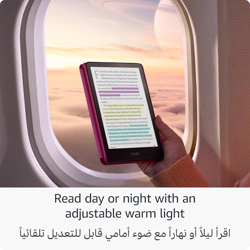 Introducing Amazon Kindle Colorsoft Signature Edition (32 GB) – With color display, auto-adjusting front light, wireless charging, and long battery life - Metallic Black
