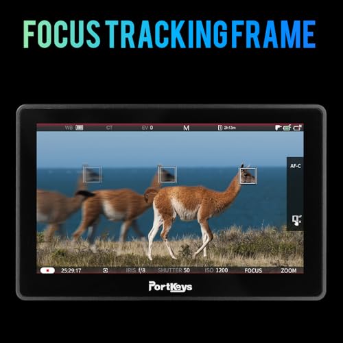 Image of Portkeys BM5 IV 5.5 inch 2000nit Camera Field Monitor Control for RED Komodo V-Raptor /X, A1 /A9II /A7SIII /A7CII /FX3 /FX30 /ZV-E10 /A7MIV /A6300 /A6400 /ILX-LR1 /FS5 /FS7 /FX6 /PXW-Z200, BGH1 /GH6, R5 /R6 /C70 /C200, etc
