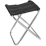 Silla plegable, silla de pesca, silla plegable portátil de aleación de aluminio, taburete para camping, picnic, pesca al aire libre