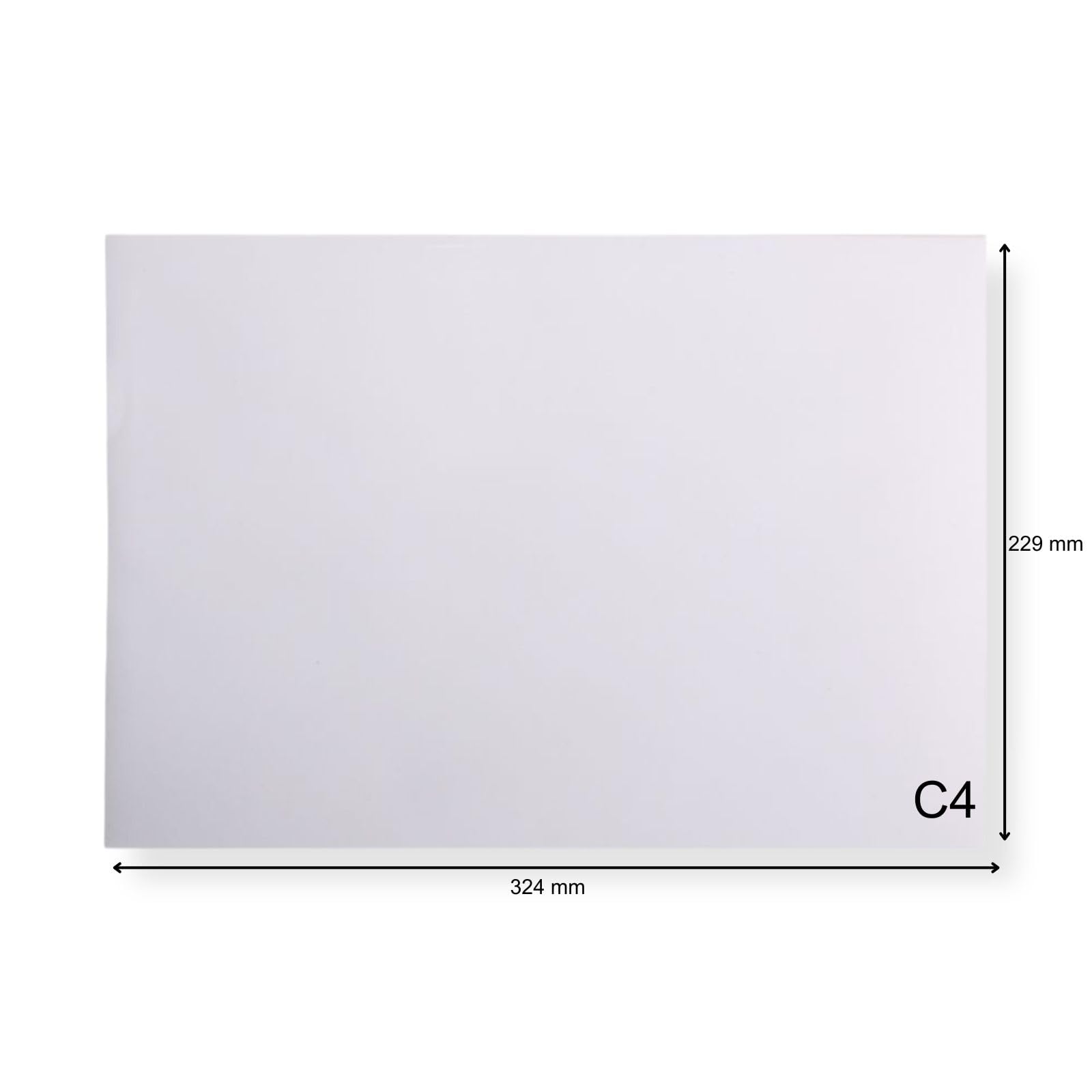 500 St. Versandtaschen A4/C4, extra, stark, weiß, 120 g/m² Papier, ohne Fenster, selbstklebend, Briefumschlag, Kuvert, Briefhülle, Großbrief, Versandbeutel