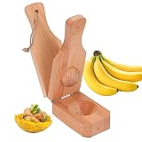 Tostones Plantones Press Holzbananen -Smasher Langlebiger Tostonera -Kochbananen -Smaser oder Presse, stabiler Bananen -Smasher -Hersteller für Füllung Tostones Kochbananen 6.3x2,36x2,36 in