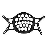 Soporte De Respiración 3D para Ma_scaril_Las, Soporte De Má_SCA_ra 3D Negro -Marcos De Soporte De Ma_scari_lla De Silicona- Marco De Soporte Interno para Mas_carill_as, 1 ~ 10 Piezas Tipo Pez