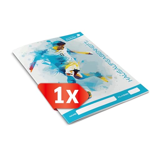 Primus Print - Hausaufgabenheft Grundschule - verschiedene Motive - DIN A5 (Fußballer)