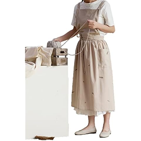 Nanxson delantal de cocina de algodón de lino Cover
