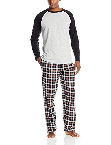 Hanes Men's Flannel Sleep Gift Set, Oatmeal Heather, XX-Large