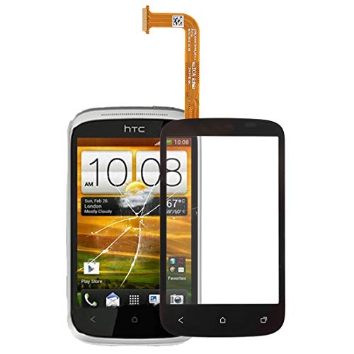 Pantalla táctil Panel táctil for HTC Desire C / A320E (Negro) (Color : Color1)