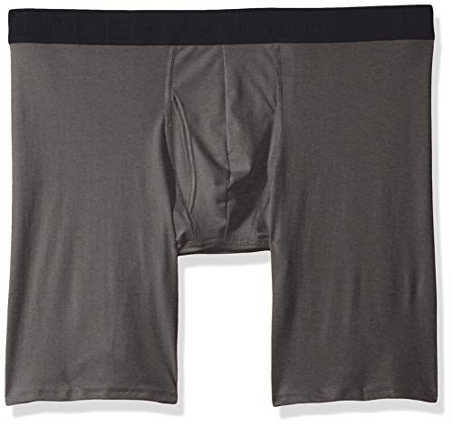Under Armour Men's Threadborne Microthread 9in, Charcoal (019)/Black, Medium